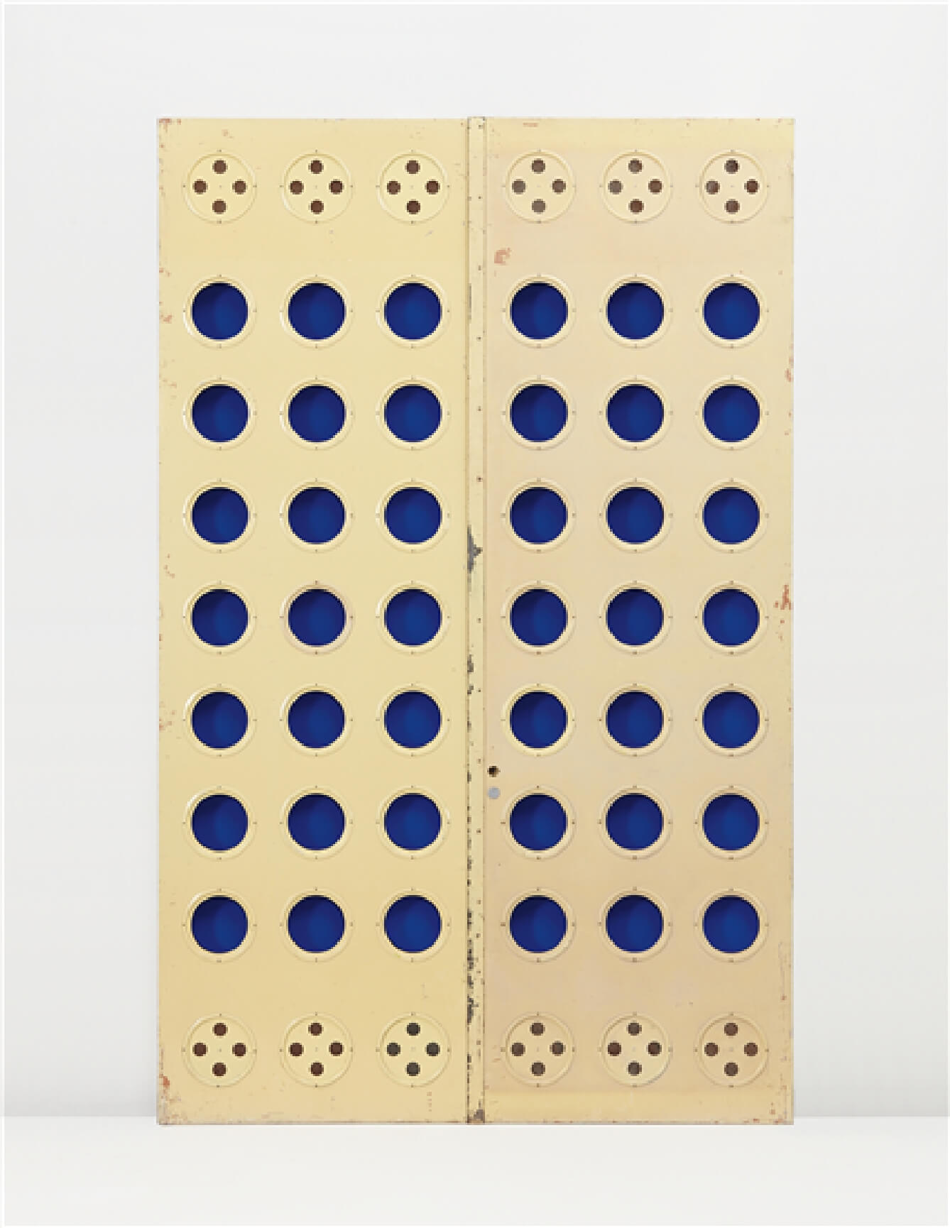 Phillips Pair of doors designed for the Maisons Tropicales – Jean Prouvé (Design New York Monday, June 10, 2013)