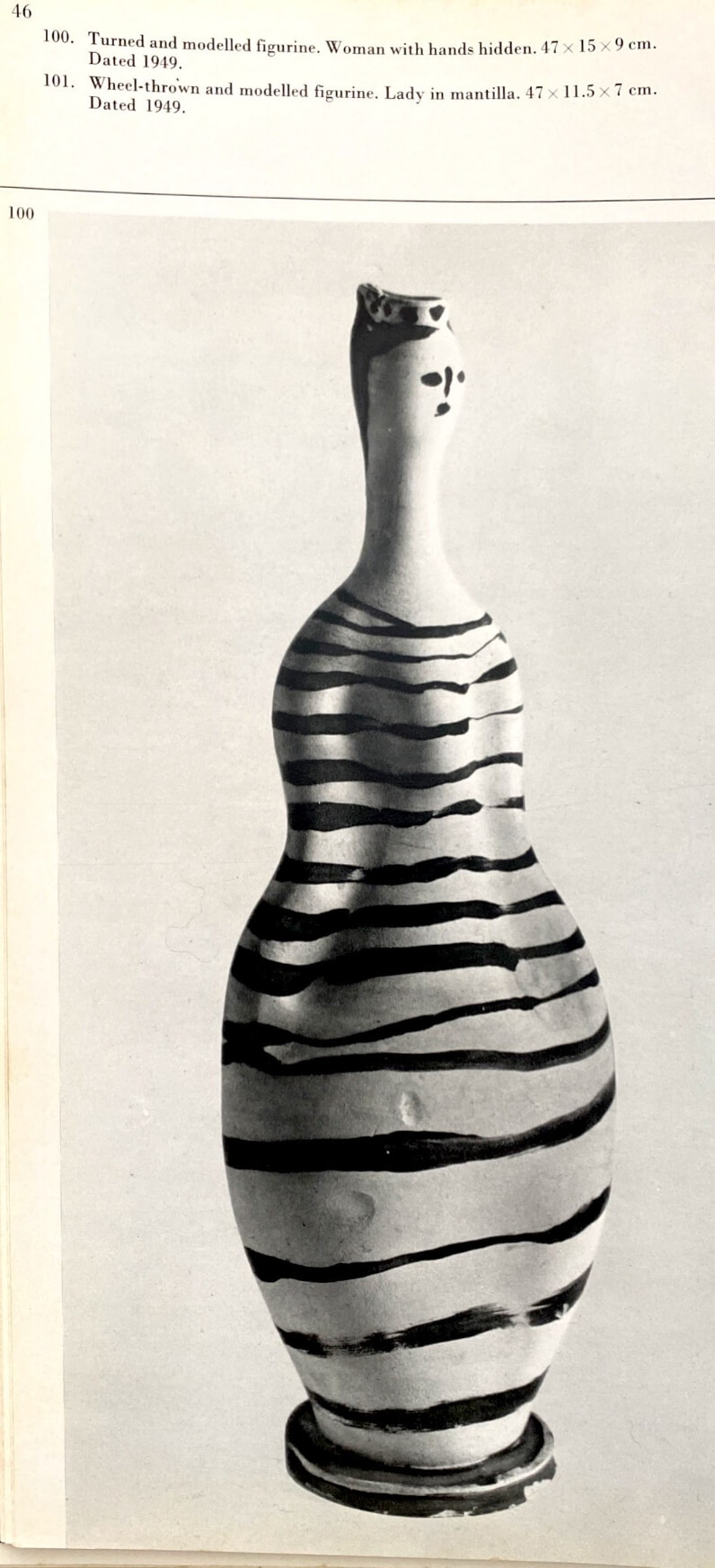 Vase Woman – Pablo Picasso (1948) / caramic book