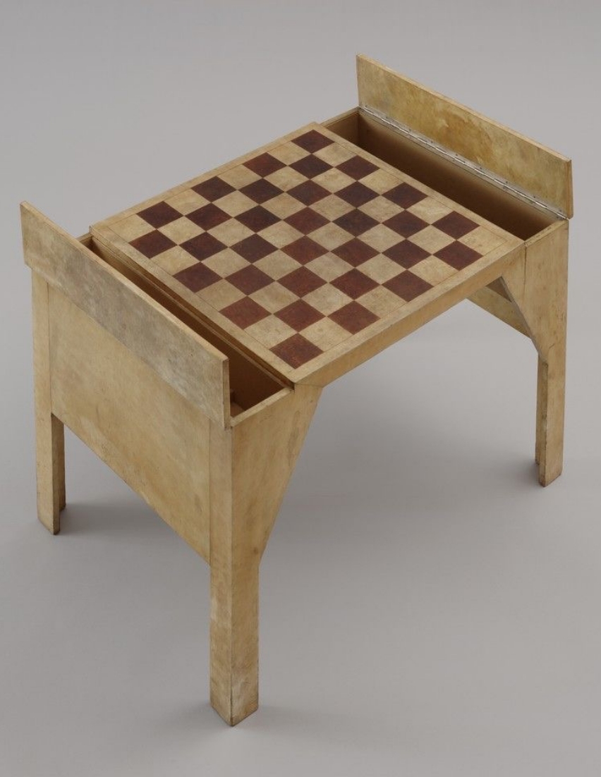 Man Ray chess table