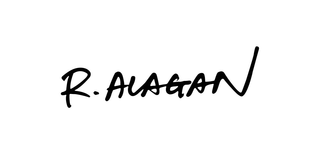 R.ALAGAN │ official website